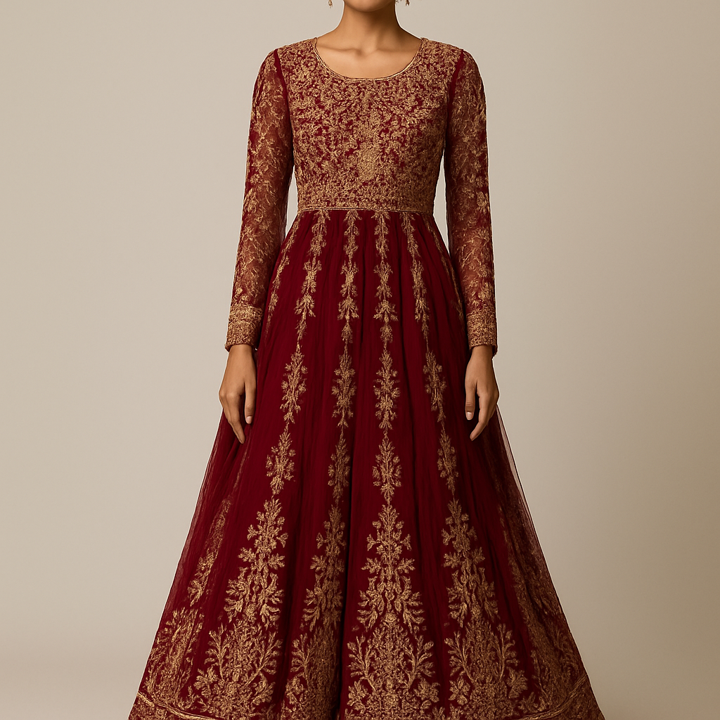 Heavy Embroidered Anarkali
