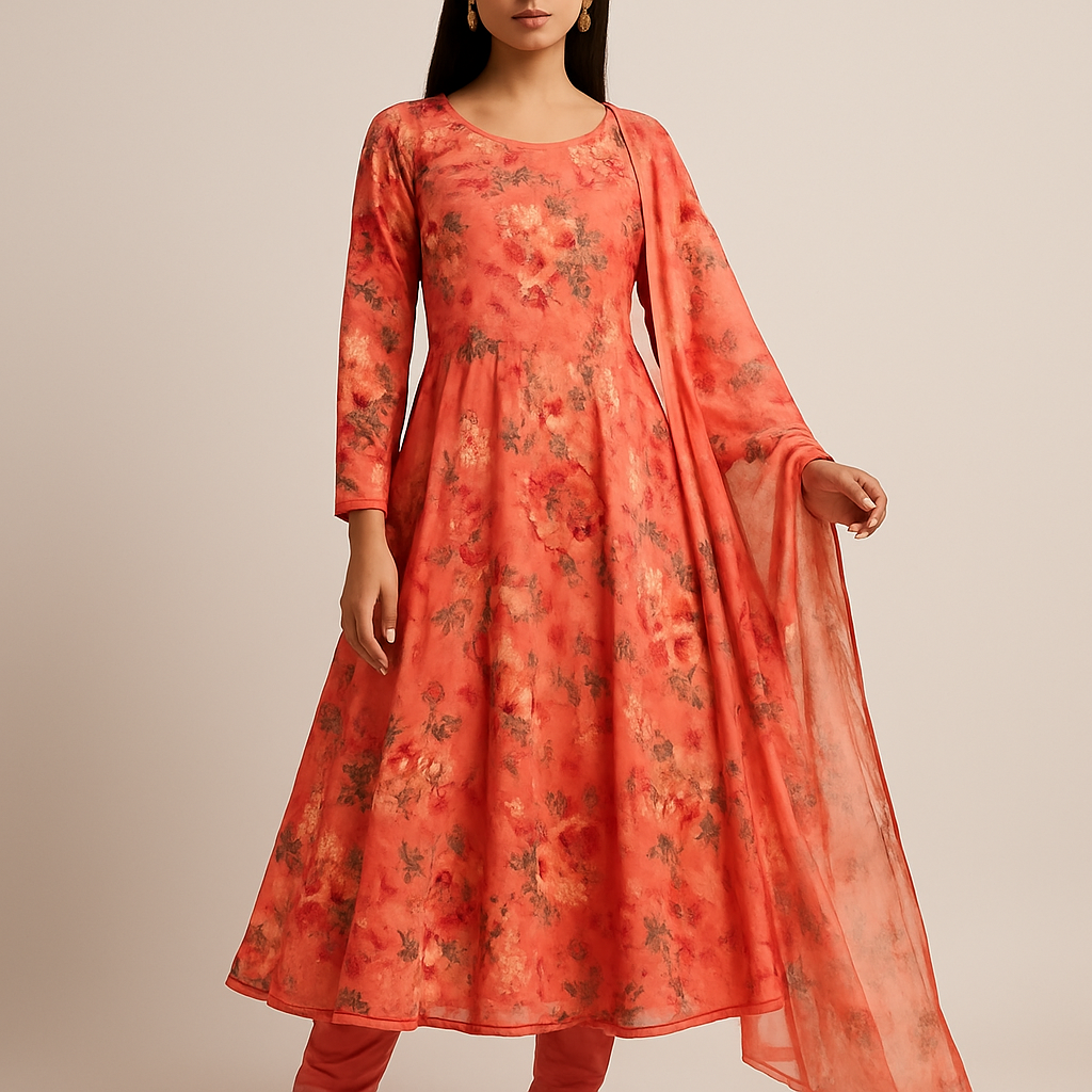 Printed Georgette Suit