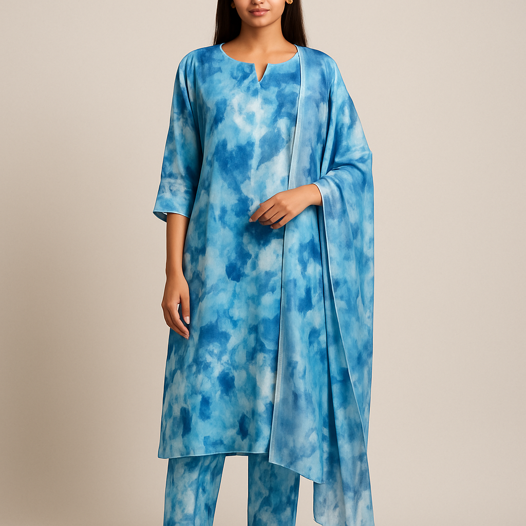 Rayon Printed Suit