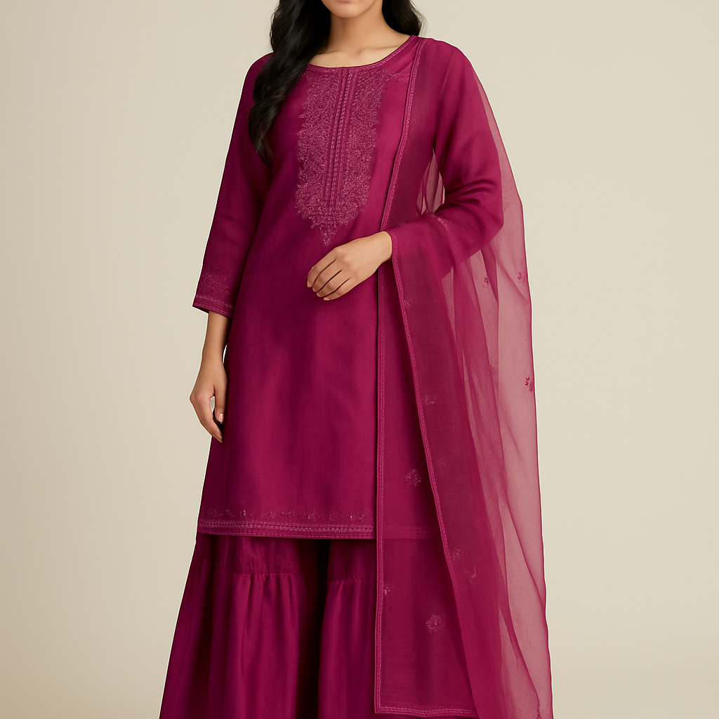 Kurta Sharara Suit
