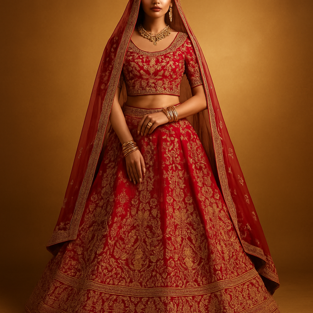 Bridal Silk Lehenga